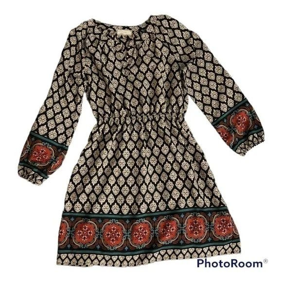 𝅺NORDSTROM Girls Soprano Dress Empire Waist Tunic Dress Size L 14 - Picture 2 of 14